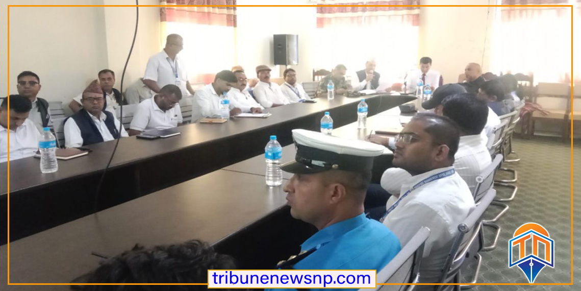 पर्सामा सुरक्षा निकाय तयारी अवस्थामा, प्रमुख प्रशासकीय अधिकृतहरूलाई बिदा बस्न र जिल्ला छाड्न रोक