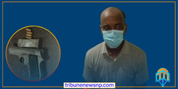 नक्कली ब्लुबुक बनाउने व्यक्ति ४ राउण्ड लोडेड पेस्तोलसहित रुपन्देहीबाट पक्राउ