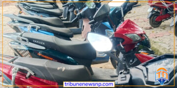 अवैध रूपमा भित्र्याइएका १० वटा इलेक्ट्रिक स्कुटर पर्सा प्रहरीको नियन्त्रणमा