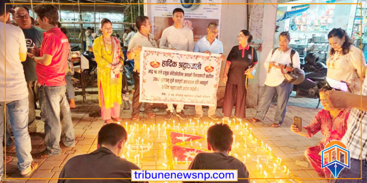 नेवाः दय दबू वीरगन्ज महानगरद्वारा दीप प्रज्वलन