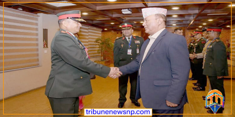 प्रधान सेनापति अशोक राज सिग्देल साताव्यापी औपचारिक भ्रमणका लागि बेलायत प्रस्थान
