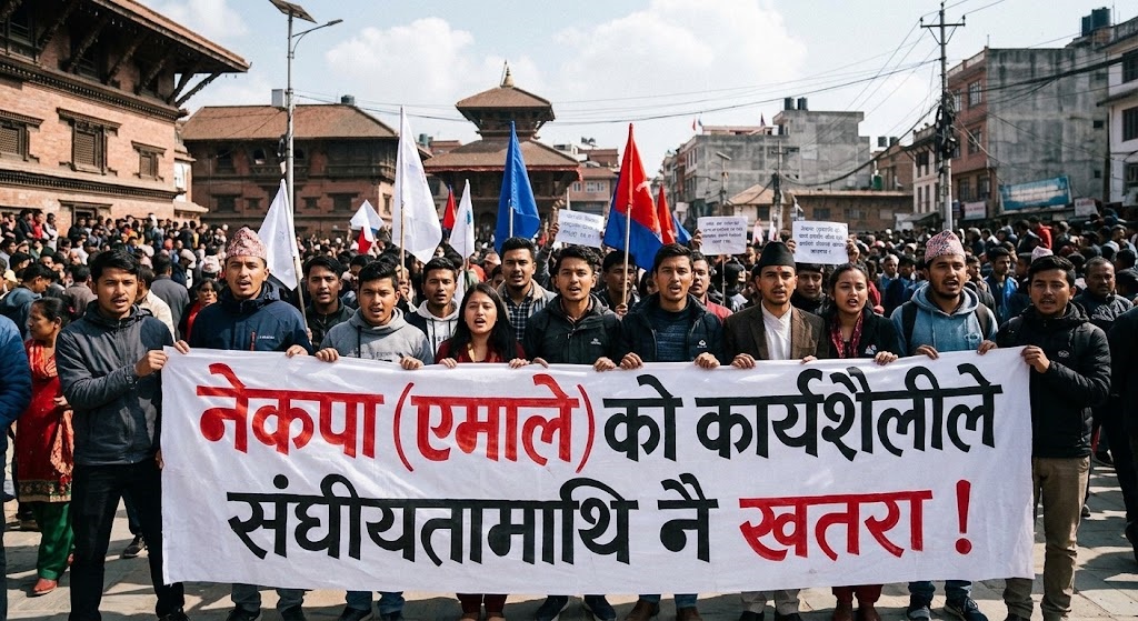 नेकपा (एमाले) को कार्यशैलीले संघीयतामाथि नै खतरा !