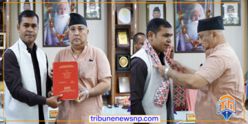 विद्यावारिधि उपाधि हासिल गरेका बैठा वीरगंज महानगरद्वारा सम्मानित